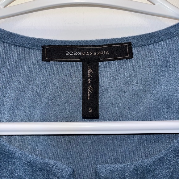 BNWOT Catier Dress by BCBG MAXAZRIA faux suede - Picture 4 of 6